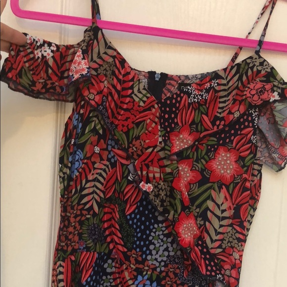 LAST 1! GIRLY & FLIRTY FLORAL TROPICAL MAXI DRESS - Picture 5 of 7